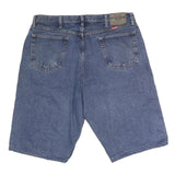 WRANGLER Mens Denim Blue Casual Shorts L W38 Classic Cotton Relaxed Fit