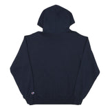 CHAMPION Mens Navy Hoodie L Cotton Blend Pullover Casual Sweatshirt