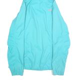 THE NORTH FACE Womens Blue XL Nylon Jacket Lightweight Hooded Zip Outdoor