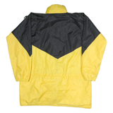 KAMIK Mens Black & Yellow Zip Polyester XL Jacket Outdoor Windbreaker
