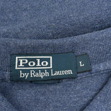 Polo By Ralph Lauren Polo Shirt - Large Blue Cotton