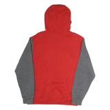 NIKE Mens Red & Grey Fowler Redcats Pullover Hoodie M Cotton Casual Sportswear