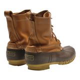 LL BEAN Lace-Up Boots Brown Synthetic Womens UK 2