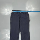 Carhartt Carpenter Pants - 28W US 4 Gray Cotton Blend