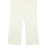 RALPH LAUREN POLO JEANS COMPANY Womens Cotton Blend White Regular Straight