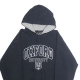 GWCC Mens Navy Blue Oxford University Hoodie M Cotton Blend Pullover