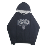GWCC Mens Navy Blue Oxford University Hoodie M Cotton Blend Pullover