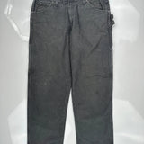 Dickies Carpenter Pants - 35W 32L Gray Cotton