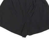 Mens Black Casual Shorts Army XL W36 Polyester Blend Comfortable Fit