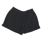 Mens Black Casual Shorts Army XL W36 Polyester Blend Comfortable Fit