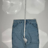 Faded Glory Carpenter Jeans - 36W 30L Light Wash Cotton