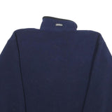 CAMPMOR Mens Navy Blue Plain Pullover Jumper Crew Neck Size L Polyester Warm