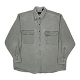 Gant Denim Shirt - Large Gray Cotton