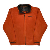 Timberland Fleece Jacket - XL Orange Polyester
