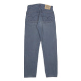 LEVI'S Mens Cotton Blue Classic Straight Trousers W30 L30 Casual Denim Zip