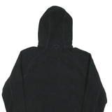 NIKE Mens Black Plain Pullover Hoodie Polyester Blend M Sports Casual Jumper