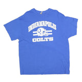 GILDAN Mens Blue Indianapolis Colts Graphic T-Shirt XL Short Sleeve Crew Neck