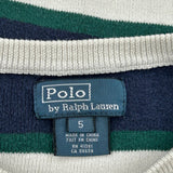 Age 5 Polo By Ralph Lauren Striped Sweater - XS Green Cotton