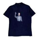 Vintage 1974 Goodnight Vienna Ringo Starr Single Stitch T-Shirt - Medium Navy Cotton