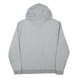 PUMA Mens Grey Hoodie L Cotton Blend Pullover Casual Sportswear