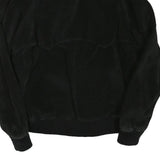 NEIL MARTIN Mens Black Faux Leather Zip Jacket XL Suede Effect Relaxed Fit