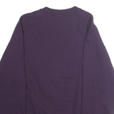 JERZEES Mens Purple Up North Michigan Crew Neck M Sweatshirt Cotton Blend