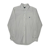 Ralph Lauren Shirt - Medium White Cotton