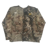 Realtree Camo Long Sleeve T-Shirt - 2XL Camo Cotton