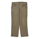 Unbranded Cargo Trousers - 34W 30L Khaki Cotton