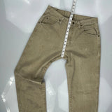 Wrangler Jeans - 32W 30L Beige Cotton
