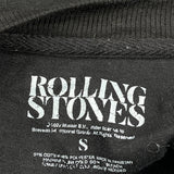 Rolling Stones Graphic Sweatshirt - Small Black Cotton Blend