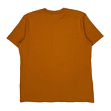 Carhartt T-Shirt - Large Orange Cotton