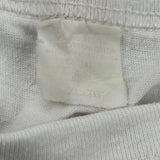 Soccer Pennant Graphic T-Shirt - XL White Cotton