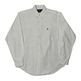Yarmouth Ralph Lauren Shirt - Medium White Cotton