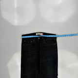 505 Levis Jeans - 32W 30L Black Cotton
