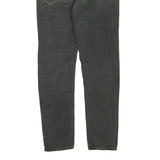 LEVI'S Womens Regular Black Denim Classic Fit Jeans W26 L30 Stylish Zip Closure