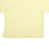 NAUTICA Mens Yellow Cotton T-Shirt XL Short Sleeve Crew Neck Classic Fit Casual