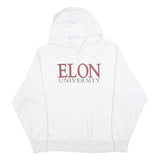 CHAMPION REVERSE WEAVE Mens Grey Elon University Hoodie XL Cotton Blend