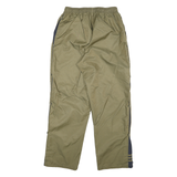 ADIDAS Mens Joggers Khaki & Navy Regular Tapered L W28 L30 Sportswear Track