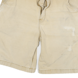 CARHARTT Mens Shorts Beige Casual Relaxed Fit XL W34 Durable Cotton Blend