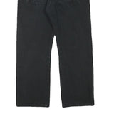 LEVI'S 501 Mens Jeans Black Regular Straight Denim Raw W32 L25 Button Closure