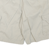 TOMMY HILFIGER Mens Shorts Beige Cargo 2XL W38 Cotton Blend Comfortable Casual