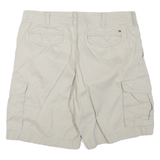 TOMMY HILFIGER Mens Shorts Beige Cargo 2XL W38 Cotton Blend Comfortable Casual