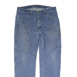 DICKIES Mens Jeans Blue Regular Straight Denim Medium W38 L29 Workwear