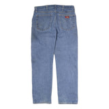 DICKIES Mens Jeans Blue Regular Straight Denim Medium W38 L29 Workwear