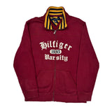 Hilfiger Varsity Tommy Hilfiger Zip Up - Large Red Cotton
