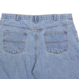 FADED GLORY Mens Shorts Blue Classic 2XL W40 Cotton Blend Relaxed Fit