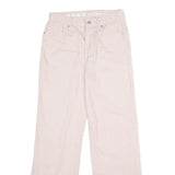 S.O.N.G. Womens Relaxed Beige Jeans Denim W29 L32 Cotton Zip Casual Comfort