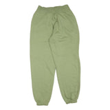 NIKE Womens Joggers Green XS W26 L30 Cotton Blend Slim Tapered Fit Drawstring