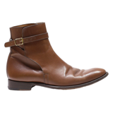 SANTOS Ankle Boots Brown Leather Mens UK 8